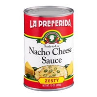 La Preferida Nacho Cheese Sauce Zesty Allergy And Ingredient Information