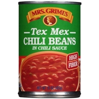 Mrs. Grimes Chili Beans Tex Mex Style, In Chili Sauce