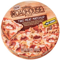 Tombstone Roadhouse Loaded Two Meat Match Up Frozen Pizza Food Product Image
