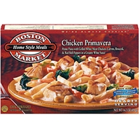 Boston Market Chicken Primavera W/Penne Pasta & Vegetables In Creamy Sauce Food Product Image