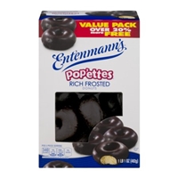 Entenmann's Pop'ettes Donuts Rich Frosted Food Product Image