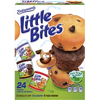 Entenmann's Little Bites Variety Pack Chocolate Chip Muffins/Fudge ...