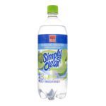 Harris Teeter Simply Clear Sparkling Water Key Lime Food Product Image