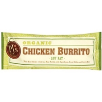 PJ's Organics Skinny Chicken Burrito