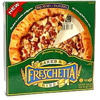 Freschetta Frozen Pizza, Bbq Chicken With Bacon Food Product Image