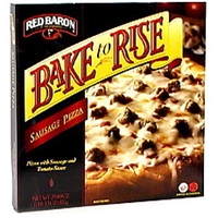 Red Baron Frozen Pizza, Sausage Food Product Image