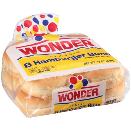 Wonder Classic Hamburger Buns - 8 CT Product Image
