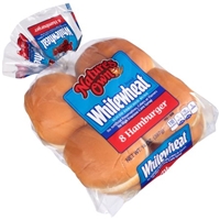 Nature's Own Whitewheat Sliced Enriched Hamburger Buns - 8 CT Food Product Image