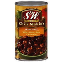 S&W Chili Makin's Homestyle Food Product Image