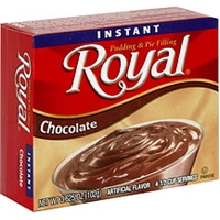 Royal Pudding & Pie Filling Chocolate Food Product Image