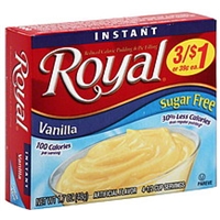 Royal Reduced Calorie Pudding & Pie Filling Vanilla Food Product Image