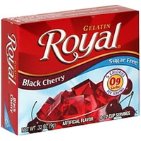 Royal Gelatin Sugar Free, Black Cherry Allergy and Ingredient Information