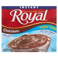 Royal Pudding & Pie Filling Pudding & Pie Filling, Reduced Calorie, Instant, Sugar Free, Chocolate