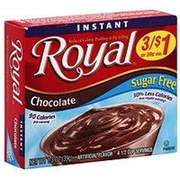 Royal Reduced Calorie Pudding & Pie Filling Chocolate Food Product Image