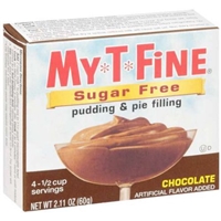 My-T-Fine Pudding & Pie Filling Sugar Free, Chocolate