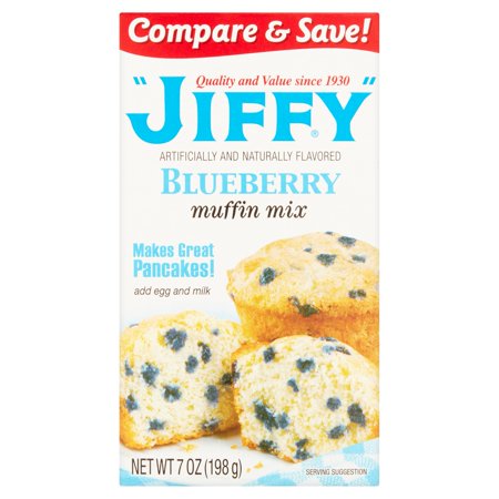 Jiffy Blueberry Muffin Mix Food Product Image