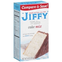 Jiffy White Cake Mix Product Image