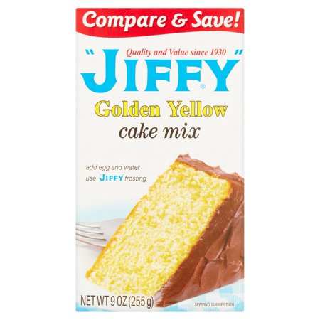 Jiffy Golden Yellow Cake Mix Product Image