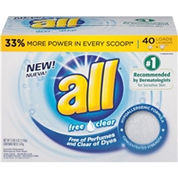 All Free Clear Laundry Detergent - 40 Loads Food Product Image