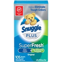 Snuggle Plus Super Fresh Sheets Fabric Softener EverFresh - 105 CT Food Product Image