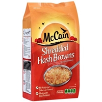 McCain Shredded Hash Browns Potatoes 30 oz. Bag Allergy and Ingredient ...