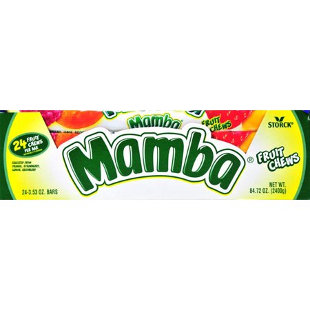 Mamba Brick Stick Pack Fruit Chews Allergy and Ingredient Information