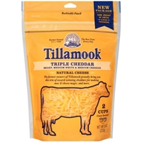 Tillamook Finely Shredded Cheese Triple Cheddar Product Image