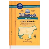 Tillamook Deli Sliced Swiss Cheese Product Image