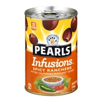 Musco Family Olive Co. Pearls Infusions Spicy Ranchero Pitted California Burgundy Olives Product Image