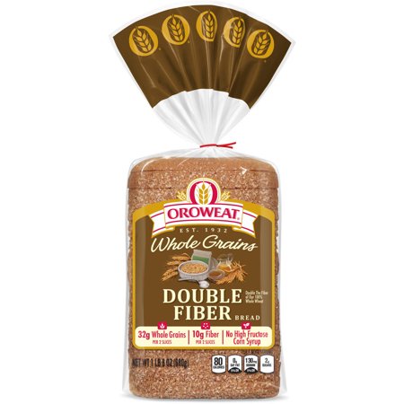 Oroweat Bread Double Fiber Bread Allergy and Ingredient Information