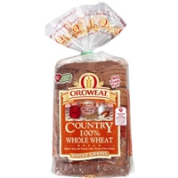 Oroweat Bread Country 100% Whole Wheat Allergy And Ingredient Information