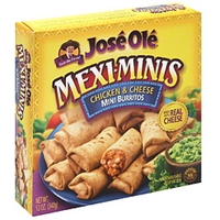 Jose Ole Mini Burritos Chicken & Cheese Food Product Image