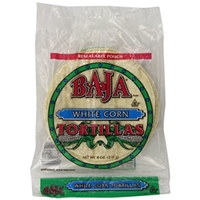 Baja White Corn Tortillas Food Product Image