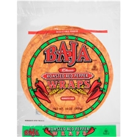 Baja Wraps Burrito Size, Roasted Red Peppers