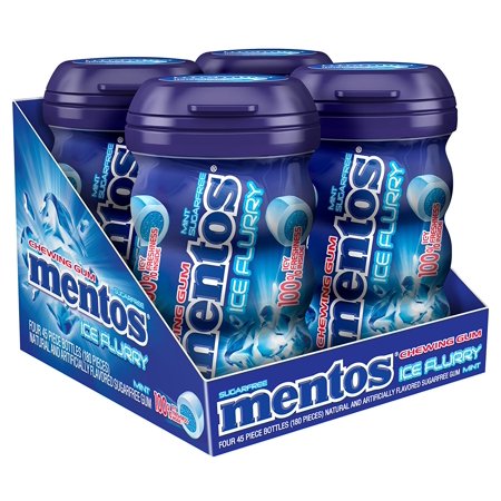 Mentos Sugar Free Red Fruit Lime Tropical Flavored Chewing Gum, 50 pc -  Harris Teeter