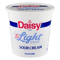 Daisy Light Sour Cream Food Product Image