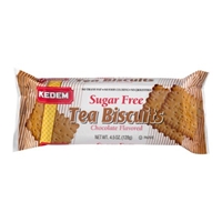 Kedem Sugar Free Tea Biscuits Chocolate Flavored Food Product Image