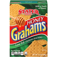 Stater Bros. Graham Crackers Honey Low Fat Food Product Image