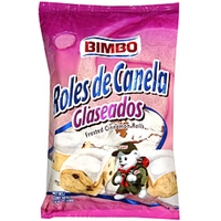 Bimbo Rolls Roles De Canela, Frosted Cinnamon Rolls Food Product Image