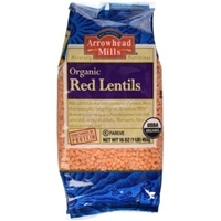Arrowhead Mills Organic Red Lentils Food Product Image