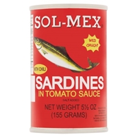 Sol-Mex Sardines In Tomato Sauce With Chili Food Product Image