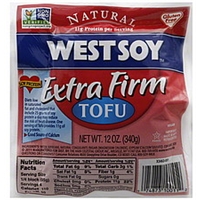 West Soy Tofu Extra Firm Food Product Image