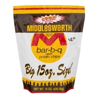 Middleswarth Potato Chips The Weekender, Bar-B-Q Flavored Allergy and ...