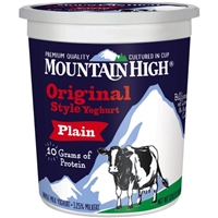 Mountain High Original Style Plain Yoghurt 3.25% Milkfat Food Product Image
