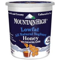 Mountain High Lowfat Honey Yoghurt Product Image