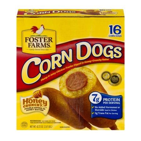 Foster Farms 40 Count Mini Corn Dogs Allergy and Ingredient Information