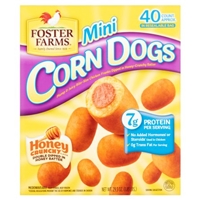 Foster Farms 40 Count Mini Corn Dogs Food Product Image