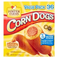 Foster Farms 36 Count Corn Dogs Food Product Image