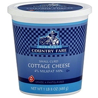Midwest Country Fare Cottage Cheese Small Curd Food Product Image