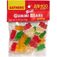 Sathers Trolli Gummi Bears Allergy and Ingredient Information